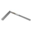 Echer tamplar/dulgher, cu talpa, 400x230 mm, RICHMANN