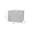 Geanta scule piele, 40x23x16 cm, Richmann Exclusive