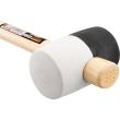 Ciocan cauciuc, alb-negru, 665 g, RICHMANN EXCLUSIVE 