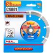 Disc diamantat segmentat, 125x10x22.23 mm, Richmann 