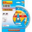Disc diamantat turbo, 180x10x22.23 mm, Richmann