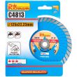 Disc diamantat turbo Wave, 125x10x22.23 mm, Richmann