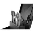 Set freze, 5 piese, pentru metal