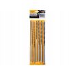 Burghie lemn, lungi, 7 buc, 4-12 mm, DREL