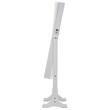 Cabinet bijuterii cu oglinda, Artool, MDF, raft interior, alb, 41x36x151 cm