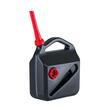Canistra combustibil, plastic, negru, 5 L, Strend Pro