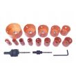 Carote bimetal pentru gaurit lemn, metal, set 16 piese, 19-76 mm, Richmann Exclusive