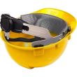 Casca de protectie HDPE, galben, reglaj in 4 puncte, Richmann Exclusive 