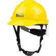 Casca de protectie HDPE, galben, reglaj in 4 puncte, Richmann Exclusive 
