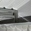 Casuta/magazie/sopron de gradina pentru depozitare unelte, cu structura baza inclusa, otel si PP, verde kaki, 277x195x192 cm