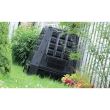 Compostor de gradina, 850 L, negru, Evoblack 