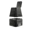Compostor de gradina, 850 L, negru, Evogreen
