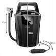 Compresor aer auto, Xtrobb, 12 V, 150 PSI, 10 bar, cu manometru, afisaj LCD, 15x7.5x25 cm