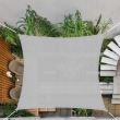 Copertina parasolar, patrata, inele metalice, gri, 3x3 m, Springos 