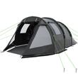 Cort camping, 3-4 persoane, impermeabil, cu vestibul, negru, 475x264x172 cm