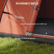Cort camping, 5-6 persoane, impermeabil, cu copertina, ferestre, geanta, portocaliu, 550x300x198 cm