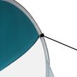 Cort plaja, Trizand, cu protectie UV, husa, albastru si alb, 190x120x90 cm