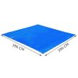 Covor de protectie pentru piscina, suport, PVC, albastru, 396x396 cm, Bestway