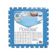 Covor de protectie pentru piscina, suport, polietilena, albastru, set 9 buc, 50x50x0.3 cm, Bestway