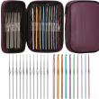 Crosete, multicolore, cu trusa, set 22 buc, 0.6-6.5 mm, Springos 