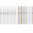 Crosete, multicolore, cu trusa, set 22 buc, 0.6-6.5 mm, Springos 