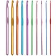 Crosete, multicolore, cu trusa, set 22 buc, 0.6-6.5 mm, Springos 