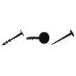 Cui plastic fixare folii, tip harpon, 50 buc, 125x38 mm 