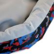 Culcus din material impermeabil rece pt caine/pisica, crem-camuflaj 77cm 