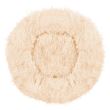 Culcus moale, pentru caine/pisica, crem, 70 cm