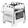 Cuptor pentru camping, cu husa, model Survival, inox, 11.5/12.8x16 cm, NEO 