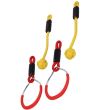 Cursa cu obstacole, pentru copii, portabil, set 17 piese si accesorii montane, Motion Sport Activities 