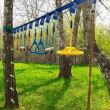 Cursa cu obstacole, pentru copii, portabil, set 45 piese, Motion Sport Activities 