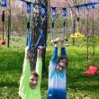 Cursa cu obstacole, pentru copii, portabil, set 45 piese, Motion Sport Activities 