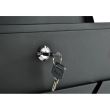 Cutie postala cu loc pentru ziar, otel galvanizat, antracit, 37x10x36.7 cm, Malatec 