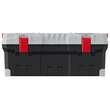 Cutie scule cu organizer, 75x30x30 cm, maner aluminiu, TITAN PLUS, Kistenberg