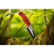 Cutit tactic Survival cu teaca si amnar, lama fixa full-tang, inox, 20 cm, NEO