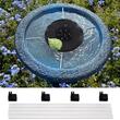 Decoratiune gradina tip fantana arteziana cu lumini LED, Gardlov, plutitoare, incarcare solara, 16x4 cm