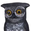 Decoratiune/sperietoare daunatori, bufnita, 18x16x40 cm 