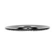Disc circular slefuit, modelat, raspel, pentru lemn, plastic, cauciuc, beton celular, gradatie II, 125x22.2 mm, Dedra