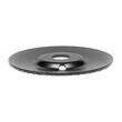 Disc circular slefuit, modelat, raspel, pentru lemn, plastic, cauciuc, beton celular, gradatie II, 125x22.2 mm, Dedra