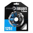 Disc diamantat, placi ceramice, granit, 125 mm/22.2 mm, Beorol