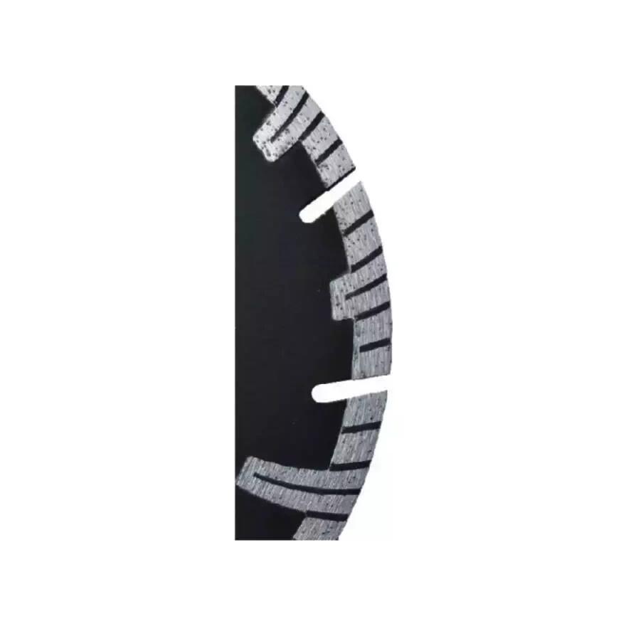 Disc diamantat turbo, beton, beton armat, caramida, taiere umeda si uscata, 115 mm/22.2 mm, Dedra - profil