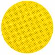 Disc abraziv perforat, suport hartie D-weight, pentru girafa, 225 mm, granulatie P40, prindere velcro, set 5 buc, fara praf, Yellow Pad
