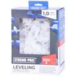 Distantiere pentru nivelare si aliniere a placilor ceramice, 300 buc, 1 mm, cutie carton, Strend Pro