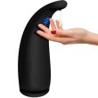Dozator automat pentru sapun lichid, cu senzor, ABS+PC, negru, 4xAAA, 300 ml, 7/14x22 cm, Isotrade