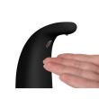 Dozator automat pentru sapun lichid, cu senzor, ABS+PC, negru, 4xAAA, 300 ml, 7/14x22 cm, Isotrade