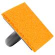 Drisca burete cauciucat, Strend Pro, 9 mm, 13x25 cm, maner ABS, Negru