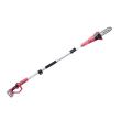 Drujba electrica pentru crengi, 20V Li-ion, cu acumulator 2 Ah, incarcator, maner telescopic, Worcraft
