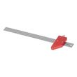 Rigla de 30 cm cu opritorul la 45 de grade