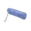 Franghie PP, impletita, alb si albastru, 8 mm, 25 m, Breckner Germany